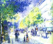 Pierre Renoir Les Grands Boulevards oil painting picture wholesale